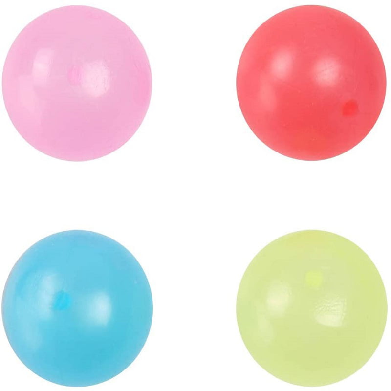 Details about   Stress Relief Sticky Ball Noctilucent Luminous Wall Balls Kids Toy New Hot