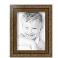 thumbnail image 2 of ArtToFrames 6" x 8" Dark Gold Picture Frame, 6x8 inch Gold Wood Poster Frame (WOM-4553), 3 Pack, 2 of 7