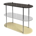 thumbnail image 4 of Estante de almacenamiento Sunnimix de 3 niveles soporte de exhibición cosméticos acrílico L, 4 of 8
