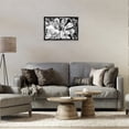 thumbnail image 4 of Stupell Industries Transitional Monochrome Succulent Leaves Black Floating Frame Canvas Art, 25 x 17, by Susan Bryant, 4 of 8