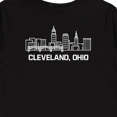 thumbnail image 4 of Inktastic Cleveland Ohio Skyline Boys or Girls Long Sleeve Toddler T-Shirt, 4 of 5
