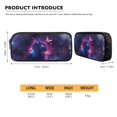 thumbnail image 5 of Xixirimido Cat Butterfly Galaxy Pattern 4Pcs School Supplies Set for Students 17 Inch Backpack with Lunch Bag, Water Bottle Holder, Pencil Case Large Capacity Bookbag for Kids, 5 of 6