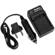 Maximal Power FC500 NIK ENEL21 Battery Charger for Nikon and 1 V2, MH-28 Cameras with Car/European Adapters and USB Port (Black)