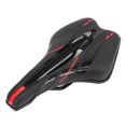 thumbnail image 2 of Cómodo asiento acolchado rojo para paseos suaves, diseño transpirable, ideal para aventuras al aire libre Actualización del sillín de bicicleta de montaña, 2 of 8