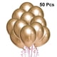 thumbnail image 2 of FELTECHELECTR 50 globos de látex grueso de 25 cm, color metálico, para fiestas (dorados), 2 of 7