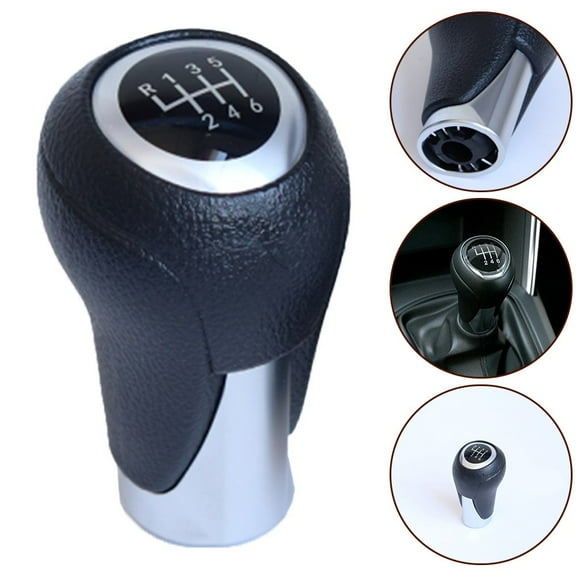 FOR MAZDA 2 3 6 for CX-5 LEATHER GEAR SHIFT KNOB MANUAL TRANSMISSION