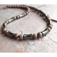 thumbnail image 3 of Collar de surfista shaofei con perlas de coco naturales y cuentas de madera negras, 3 of 4