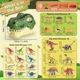 thumbnail image 6 of 45PCS Dinosaur Toys for Kids 3-5, Realistic Jurassic Dinosaurs Figures with Eggs&Trees&Fence Playset to Create a Dino World,Educational Figures, Great Gift for Toddler Boys & Girl, 6 of 9
