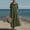 *Army Green, variant on ClodeEU Women's Summer Linen Cotton Cowl Neck Short Sleeve Maxi Dress,Loose Fit Casual Beach Long Dress with Pockets Army Green,Women's Plus L