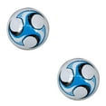 thumbnail image 2 of relayinert Long Service Life Soccer Ball For Football Middle School And Training 2 Blue 2Set, 2 of 6