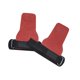 thumbnail image 2 of Guantes de entrenamiento, agarres para entrenamiento cruzado, guantes de gimnasio, muñequeras, levantamiento de pesas para mujeres Rojo, 2 of 9