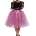 thumbnail image 1 of Femmes Filles Princesse Ballet Tulle Tutu Jupe Mariage Soirée Bal Rockabilly Mini Robe, 1 of 6