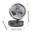 thumbnail image 3 of BotaniNest USB Fans Desktop Fan Portable And Quiet Solution For Home And Travel Use With Adjustable Settings And Compact Design, 3 of 7