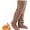 Brown, variant on Snuggs Cozy Socks,Snugglepaws Sock Slippers,Snuggs Footwear,Knee High Fuzzy Socks,Knee High Slippers,Snuggs Long Socks，Fuzzy Socks for Women，Snuggs Cozy Socks Thigh High