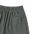 thumbnail image 4 of Sngxgn Womens Lightweight Shorts Casual Baggy Trendy Short Pants Elastic Waist Drawstring Comfy Shorts(Green,M), 4 of 4