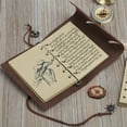 thumbnail image 5 of Naler Vintage PU Leather Travel Pocket Notebook,Refillable Journal Lined Paper Diary Planner Writing Notepad for Men & Women,Classic Embossed Sketchbook (160 Pages Extra Refill), 5 of 9