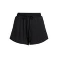 thumbnail image 6 of Joyspun Women's Cozy Lounge Collection Hacci Knit Sleep Shorts, 3" Inseam, Sizes XS-3X, 6 of 6