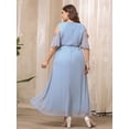 thumbnail image 2 of Amazing-snazzy Elegant Ruffled Maxi Dress | Plus Size large Maxi Dress | Summer Maxi dress | Muslim Party Dress | Ruffled Maxi Dress, 2 of 4