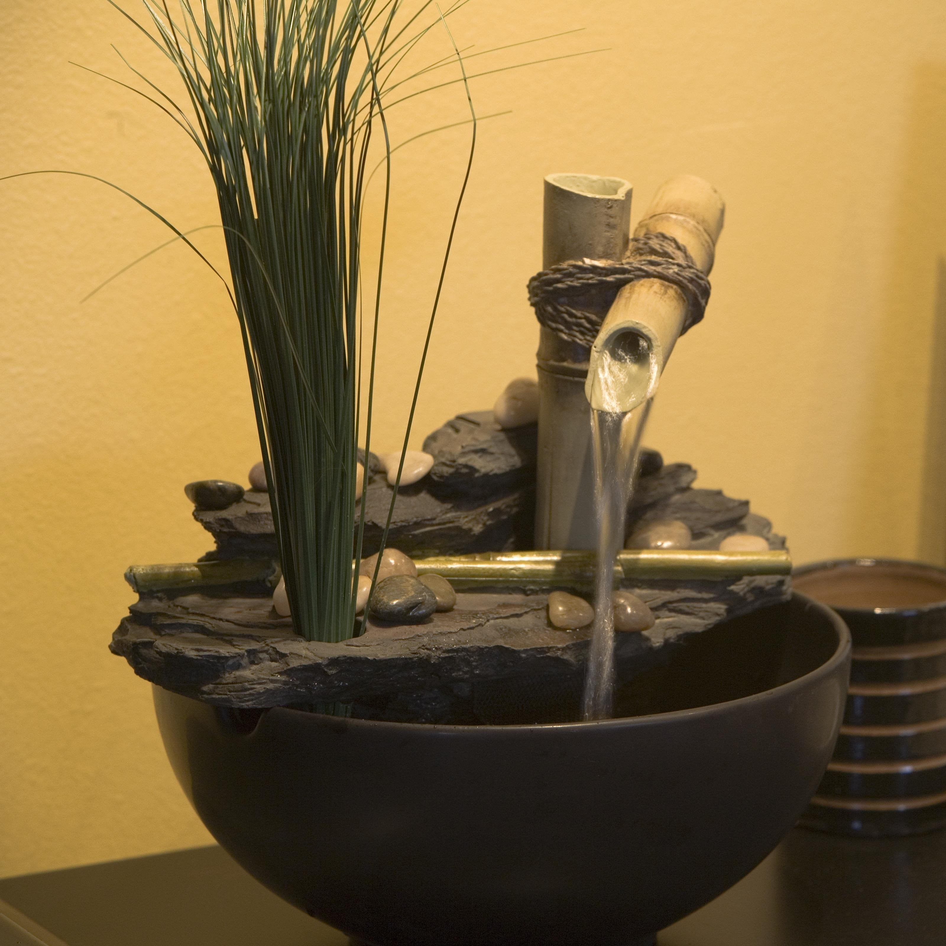Calming Bamboo Tabletop Fountain