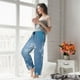 thumbnail image 5 of Balery Snowflakes1 Pantalones de pijama para mujer, pijamas ultraligeros, pantalones de estar por casa-3X-Large, 5 of 6