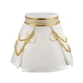 thumbnail image 5 of 3 Piece Pop Star Stage Costume Set, Popular Singer Idol Outfit, Printed Crop Jacket Tank Top and Shorts for Cosplay Performance, 3-12Y, 5 of 6