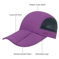 thumbnail image 6 of Bassdash Folding Fishing Baseball Cap UPF 50+ Water Resistant Outdoor Portable Brim Hats for Women Men Hiking Adjustable, 6 of 7
