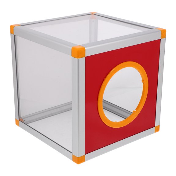 EXHUMKY 1Set Square Raffle Tickets Box For Event Supplies