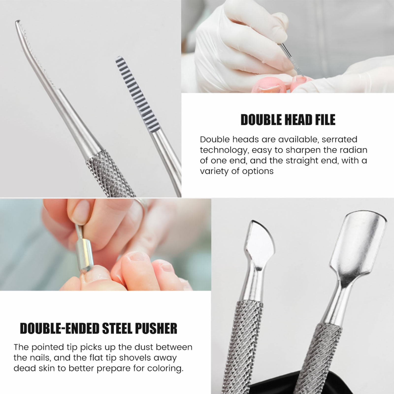 Ingrown Toenail Clippers Kit Stainless Steel Ingrown Toenail Removal Kit Professional Toenail Clippers Set for Ingrown and Thick Nail Toe Nail Cutter for Adults and Seniors