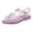 Purple, variant on Xfvqtps Girls Sparkling Jelly Shoes Beach Sandals Open Toe Summer Waterproof Princess Gladiator Shoes