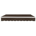 thumbnail image 4 of Awntech 10 Ft Maui Right Motorized Heavy Duty Patio Retractable Awning (120in x 9.25in x 96in), Brown, 4 of 7