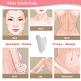 thumbnail image 3 of Masaje raspador de acero inoxidable Gua Sha Facial Tools MEQUER, 3 of 6