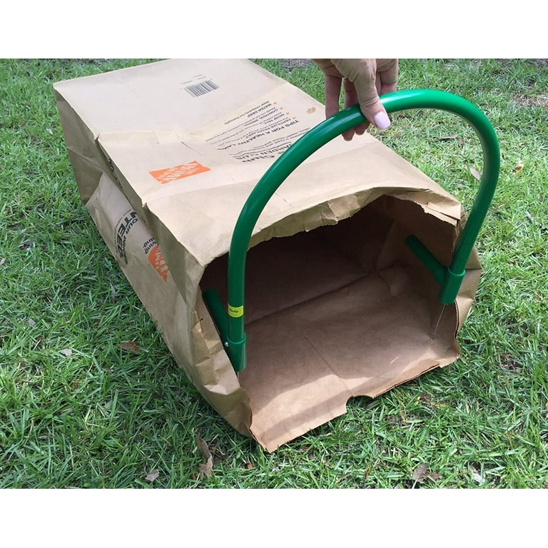 Leaf Gulp 200 Lawn & Leaf Bag Holder Turns A Paper Lawn & Leaf Bag 
