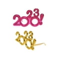 thumbnail image 1 of Gafas con números brillantes para Año Nuevo 2023, accesorios para fiestas y recuerdos. Rosa áurea roja, 1 of 9