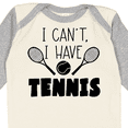 thumbnail image 4 of Inktastic I Can't, I Have Tennis Boys or Girls Long Sleeve Baby Bodysuit, 4 of 5