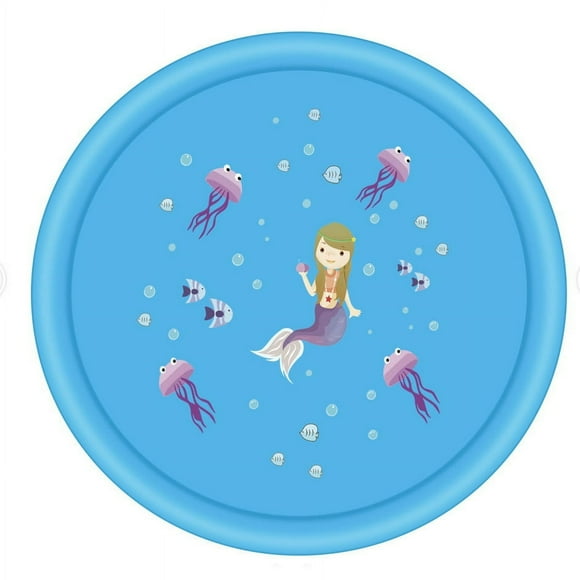 X Ducky Pond 2-in-1 Gentle Sprinkler and Splash Pad - Parent Approved - Outdoor Summer Water Play for Babies & Toddlers