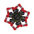 thumbnail image 1 of Amdohai DIY Fidget Spinner Main Doigt Spinner Chaîne Changeable Forme 360° Rotation à Grande Vitesse Roulement Jouet de Concentration pour ADHD Anxiété Autisme Adultes Enfants Anti Stress, 1 of 8