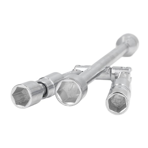 Cross Socket Wrench, Easy Operation Folding Lug Spanner Labor Saving For Machinery Repairing