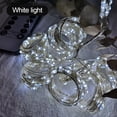 thumbnail image 3 of Cadena de luces para decoración de festivales, control remoto USB, tira de luces, ajustable, impermeable, para lámpara, luz blanca, 3x3 Methold HA008167-03, 3 of 7