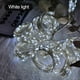 thumbnail image 3 of Cadena de luces para decoración de festivales, control remoto USB, tira de luces, ajustable, impermeable, para lámpara, luz blanca, 3x1 Methold HA008167-01, 3 of 7