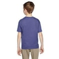 thumbnail image 2 of The Fruit of the Loom Youth HD Cotton T-Shirt - RETRO HTH PURP - M, 2 of 2
