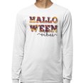 thumbnail image 2 of Halloween Vibes Long Sleeve Shirt Unisex Large White, 2 of 5