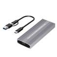 thumbnail image 1 of Wweixi M2 Ssd Case For Hard Disk Size Supported Tool Free Installation Easy To Use Alloy Ssd External Case Ssd Enclosure C-C line, 1 of 6
