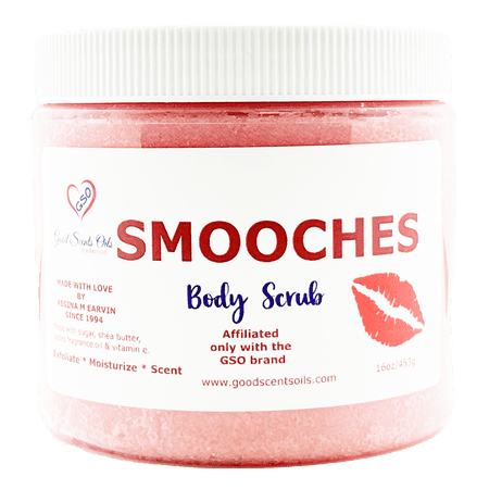 Good Scents Oils Buttered Body Scrub Smooches 16 oz