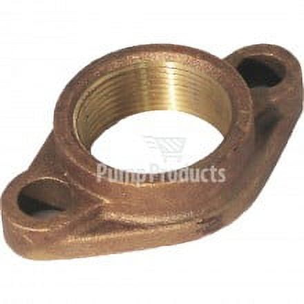 Armstrong 116011-841, 1-1/4" NPT Bronze flange for Pumps S25 and 1050 11/4B, Lead Free, (Single Flange)