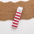 thumbnail image 4 of Warop Women's Over-the-Knee Socks, Fashion Christmas Holiday with Pompom, Coral Fleece Thickened Warm, for Winter Season, 4 of 5