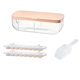 thumbnail image 1 of 48 Caja de Hielo de Gran Capacidad de Silicona Doble Almacenamiento de Hielo Caja de Hielo Hielo Congelado Artefacto de Refrigerador con Tapa Rosa, 1 of 5