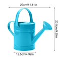 thumbnail image 2 of MOQIN 1.5 Liter Watering Can for Indoor Outdoor Plants, Kids Gardening Watering Cans, Lightweight Portable Watering Can, Watering Can Large Long Spout with Sprinkler Head, 2 of 6