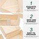 thumbnail image 3 of 6pcs Sock Underwear Organizers Underwear Storage Boxes Socks Organizer, 3 of 4