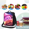 thumbnail image 4 of Kirby Lunch Bag Lunch Box Lightweight Durable Lunch Tote Bag Portable Reusable Lunch Box Tote For Work Sport Picnic Camping, 4 of 7