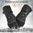 thumbnail image 3 of Bobasndm Heated Gloves for Men Women, Battery Powered Electric Warm Gloves,Lasts 6 Hours, 3 Levels,Waterproof with Touchscreen for Outdoor Cycling Hiking Camping Skiing Fishing, 3 of 9